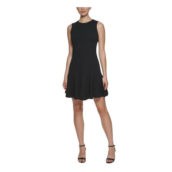 Tommy Hilfiger Women's Dolman Sleeve Above the Knee Dress Green Size Medium